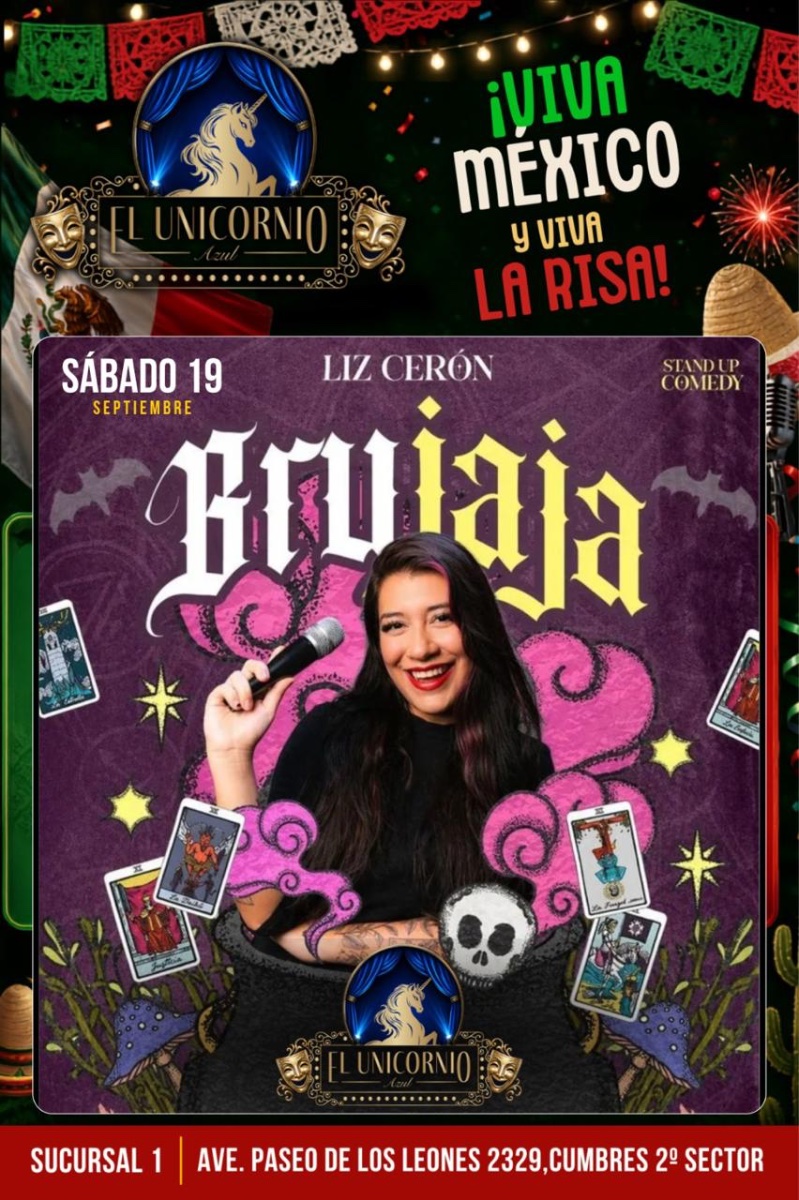 Flyer de Comedia, sábado, 19 de septiembre